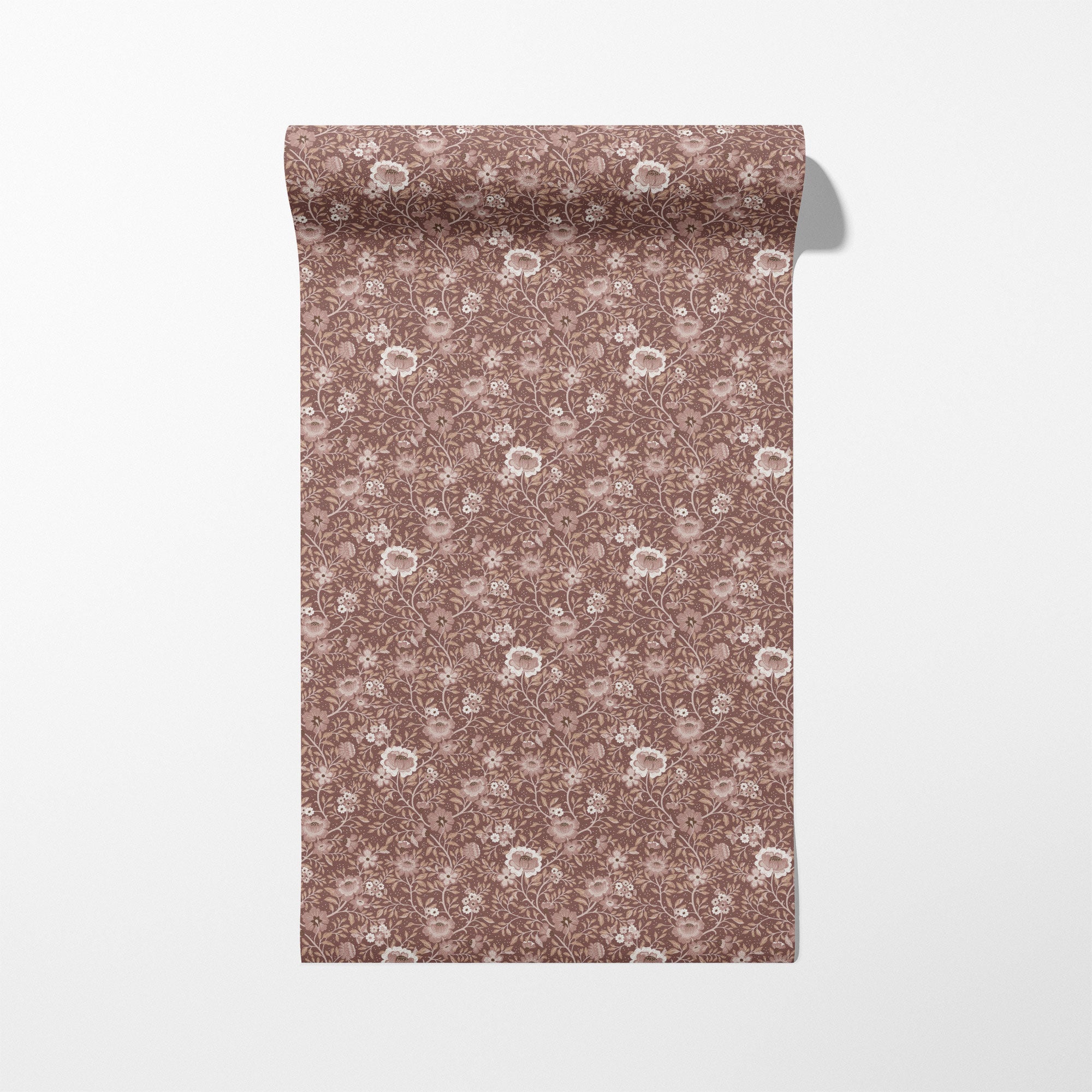 Annabelle Wallpaper in Plumwood Rose