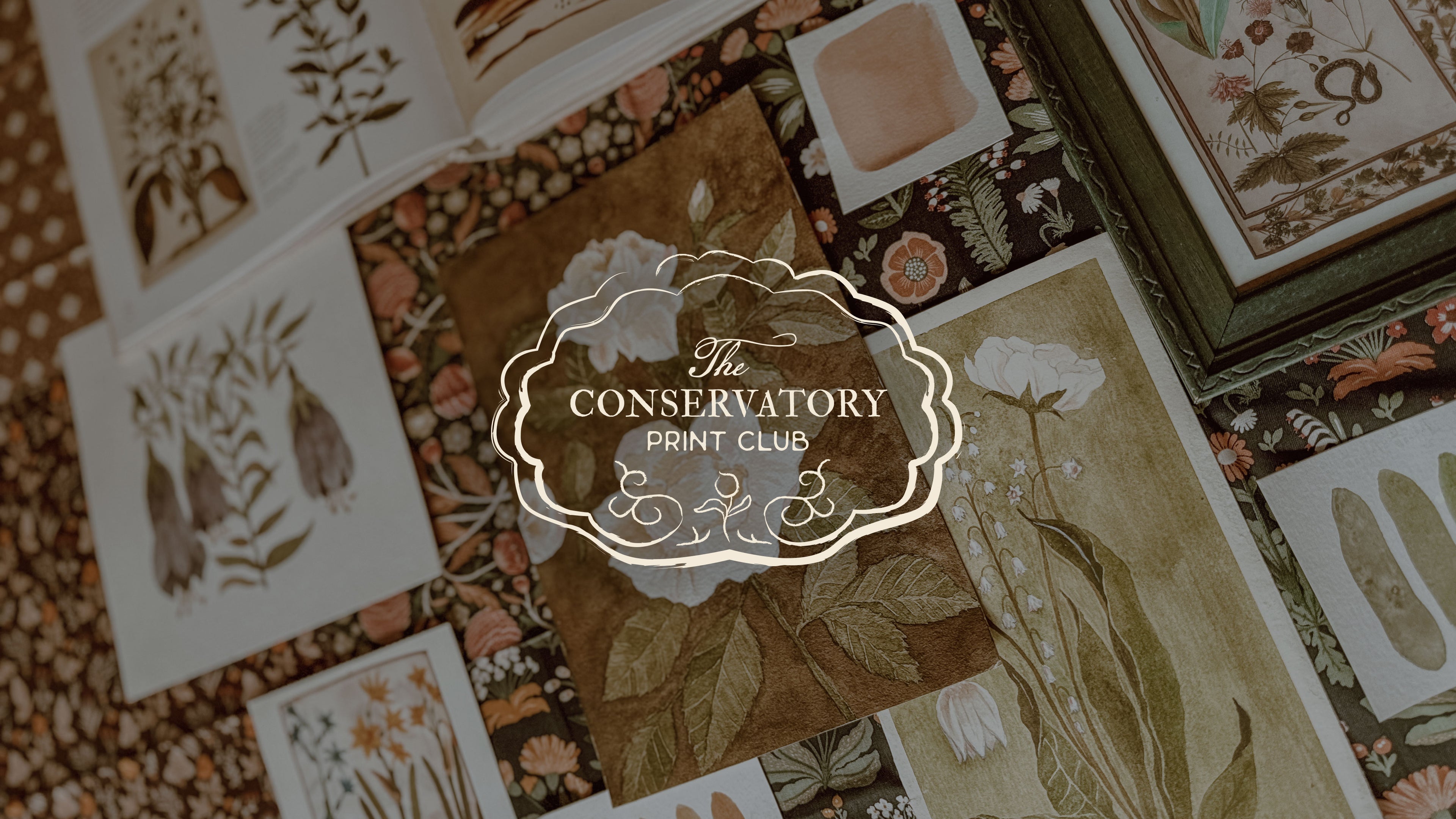 The Conservatory Print Club — monthly art print and postcard