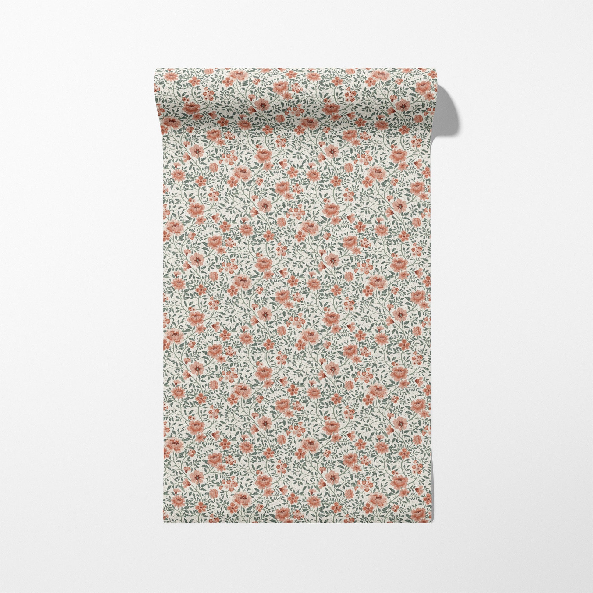 Annabelle Wallpaper in Clay Garden