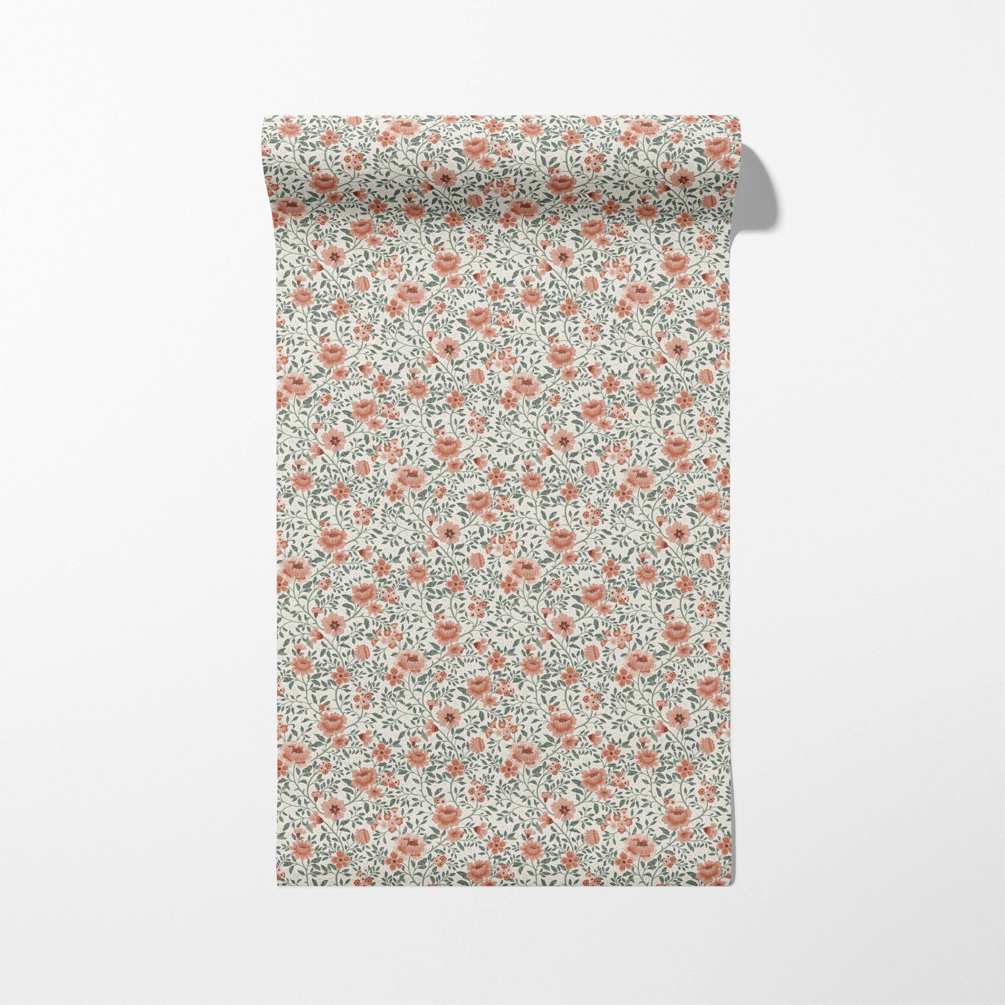 Annabelle Wallpaper in Clay Garden