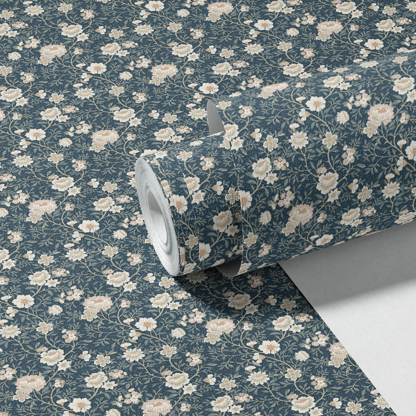 Annabelle Wallpaper in Dusty Slate