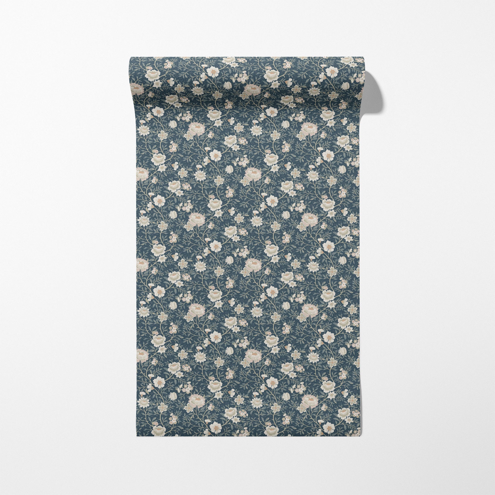 Annabelle Wallpaper in Dusty Slate