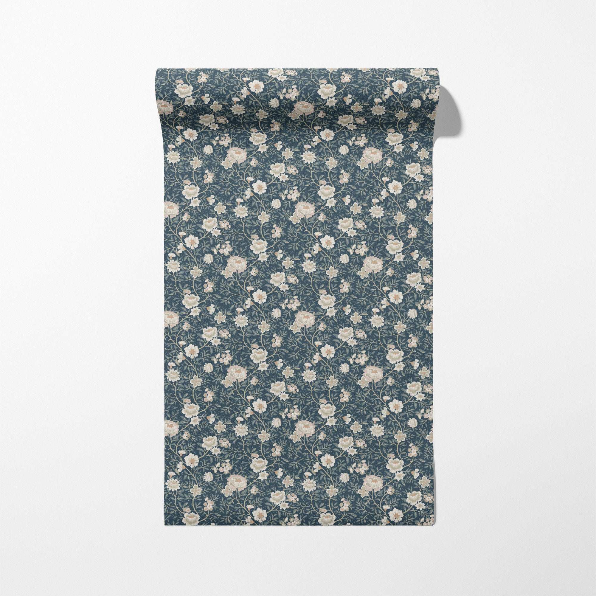 Annabelle Wallpaper in Dusty Slate