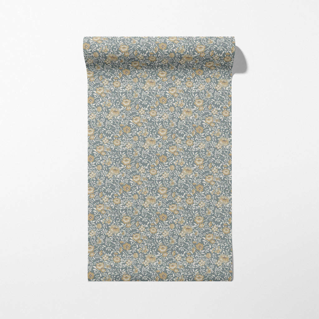 Annabelle Wallpaper in Laurel Mist