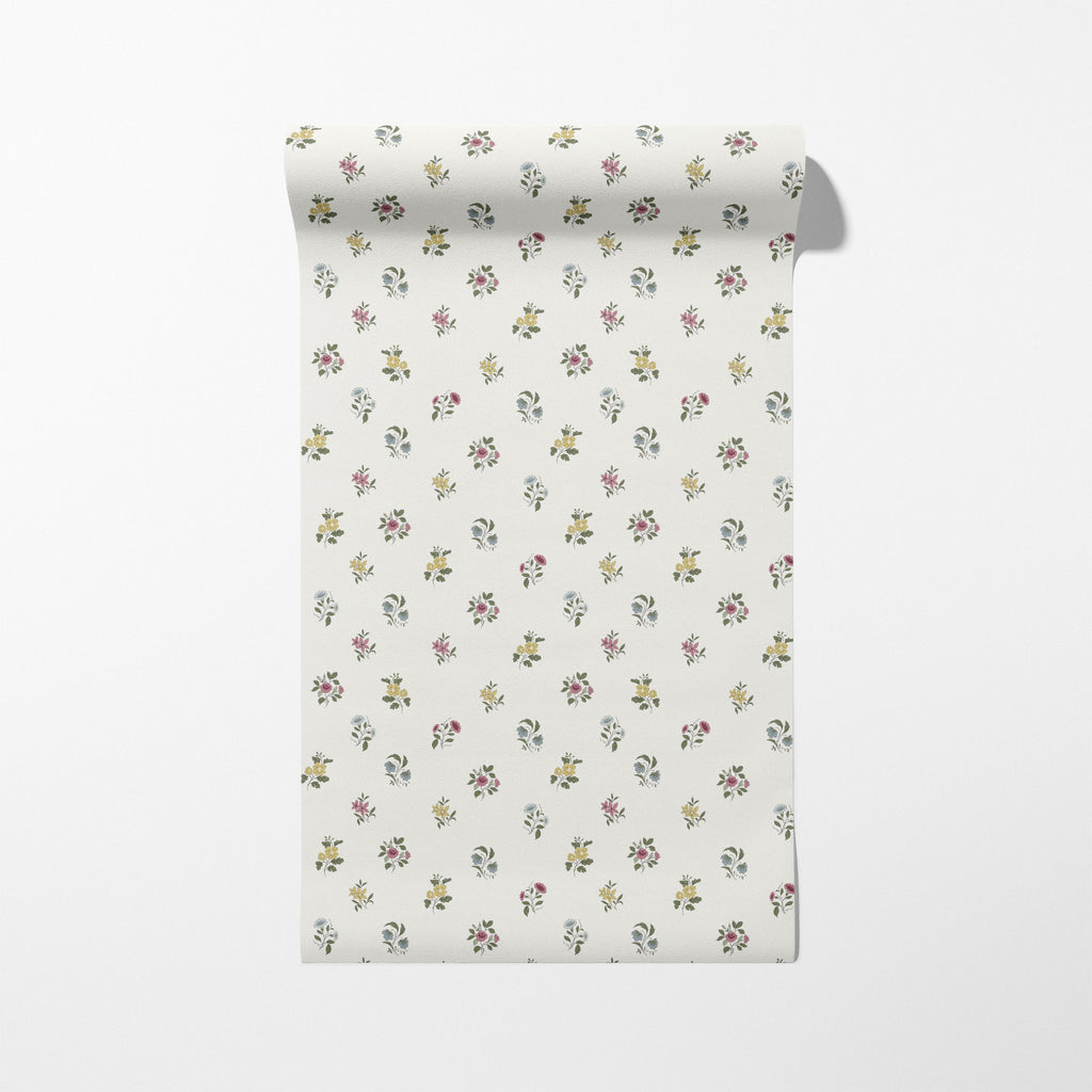 Ashthorn Wallpaper Painted Ivory