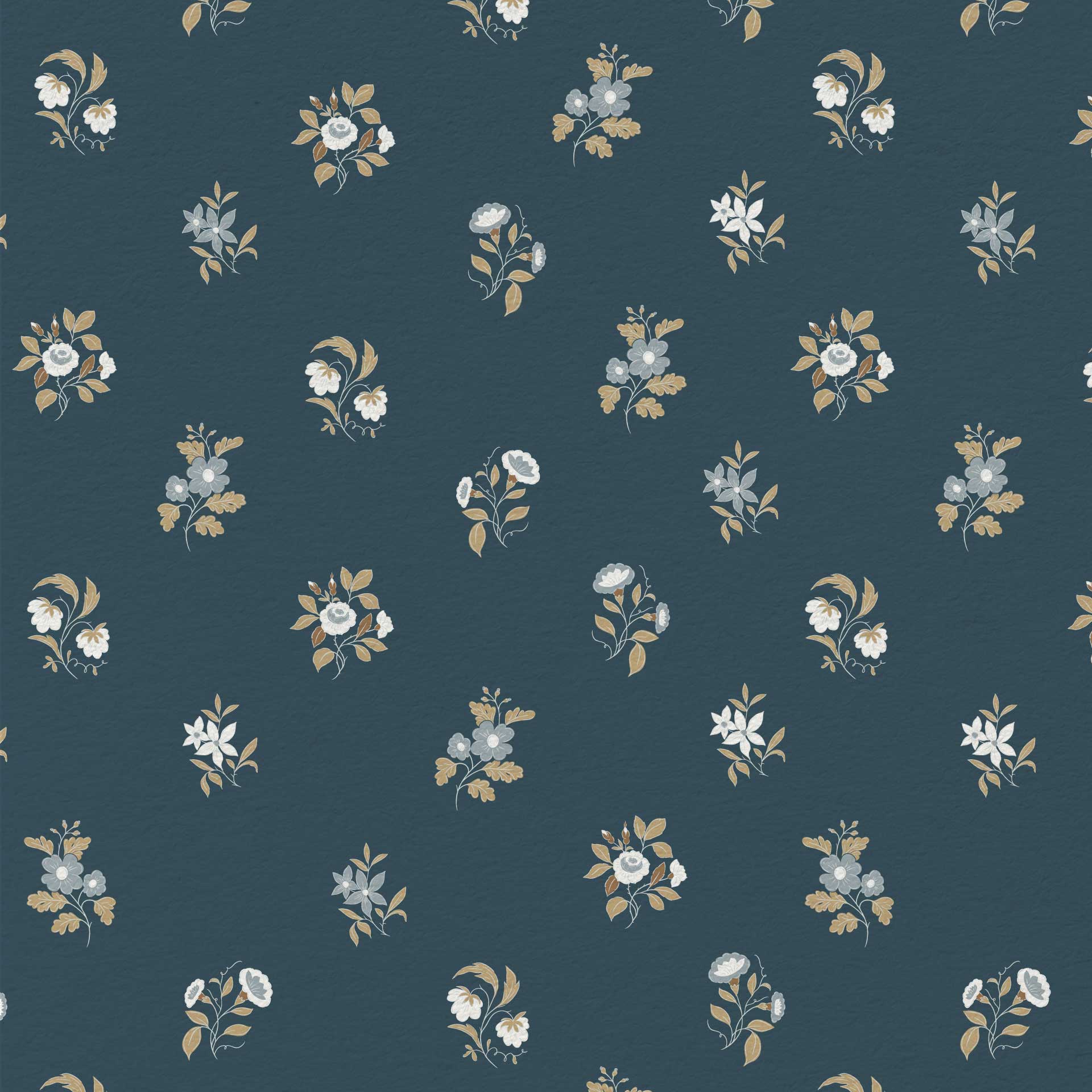 Ashthorn Wallpaper Blue Note