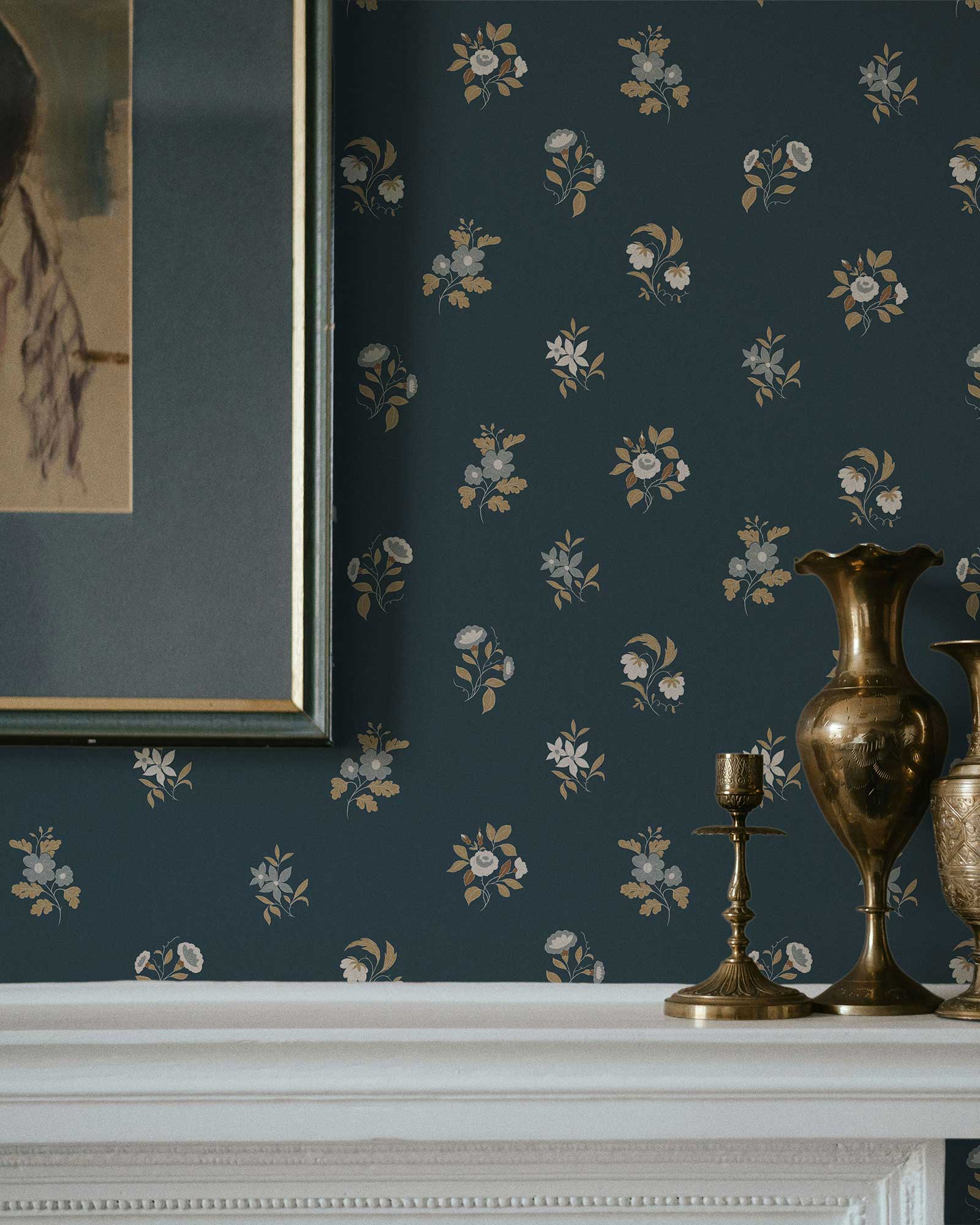 Ashthorn Wallpaper Blue Note