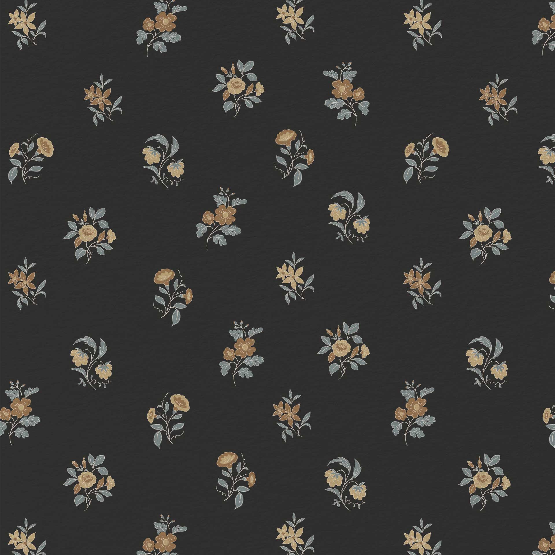 Ashthorn Wallpaper Wrought Iron