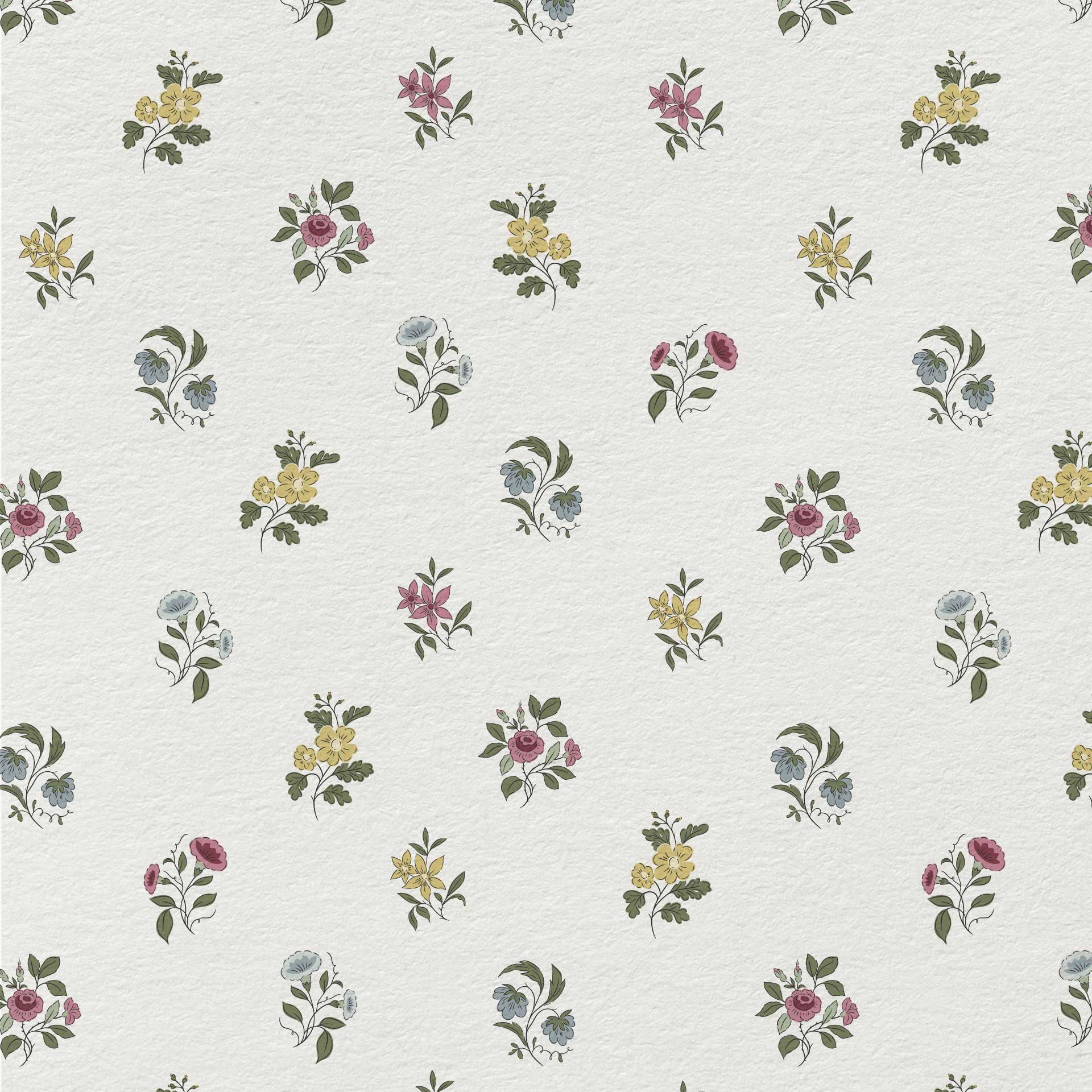 Ashthorn Wallpaper Painted Ivory
