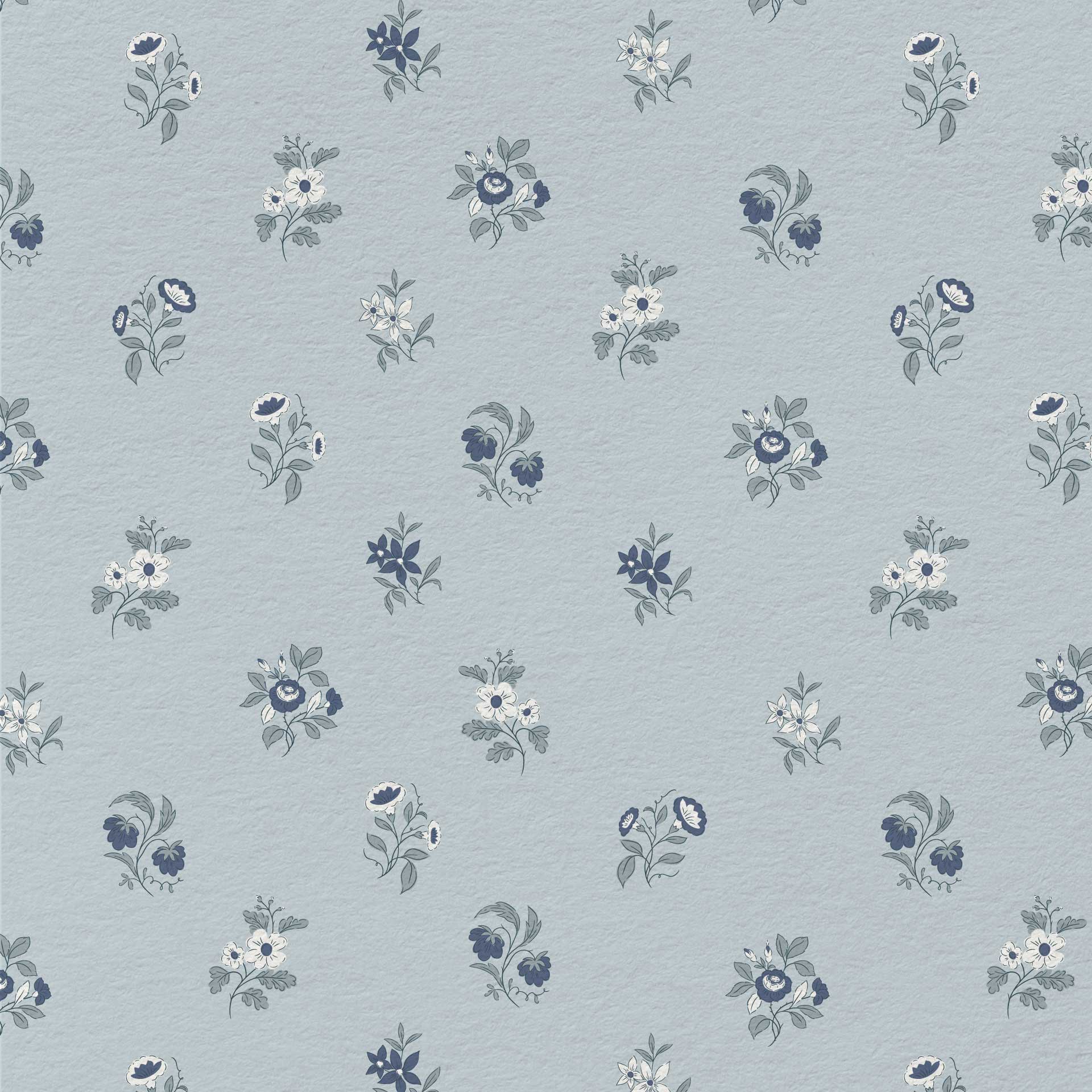 Ashthorn Wallpaper Oxford Gray