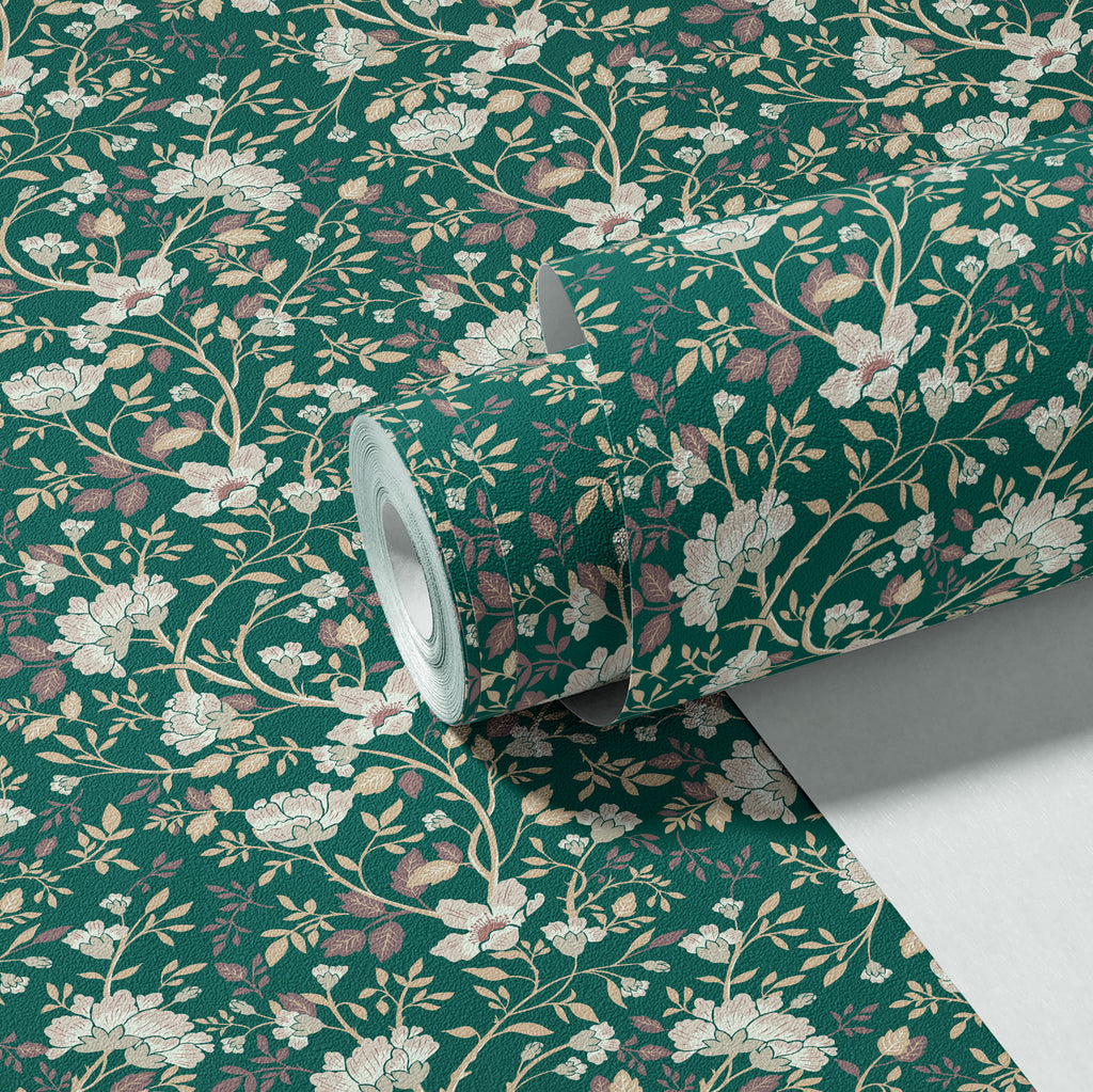 Camellia Study Wallpaper in Pine Grove