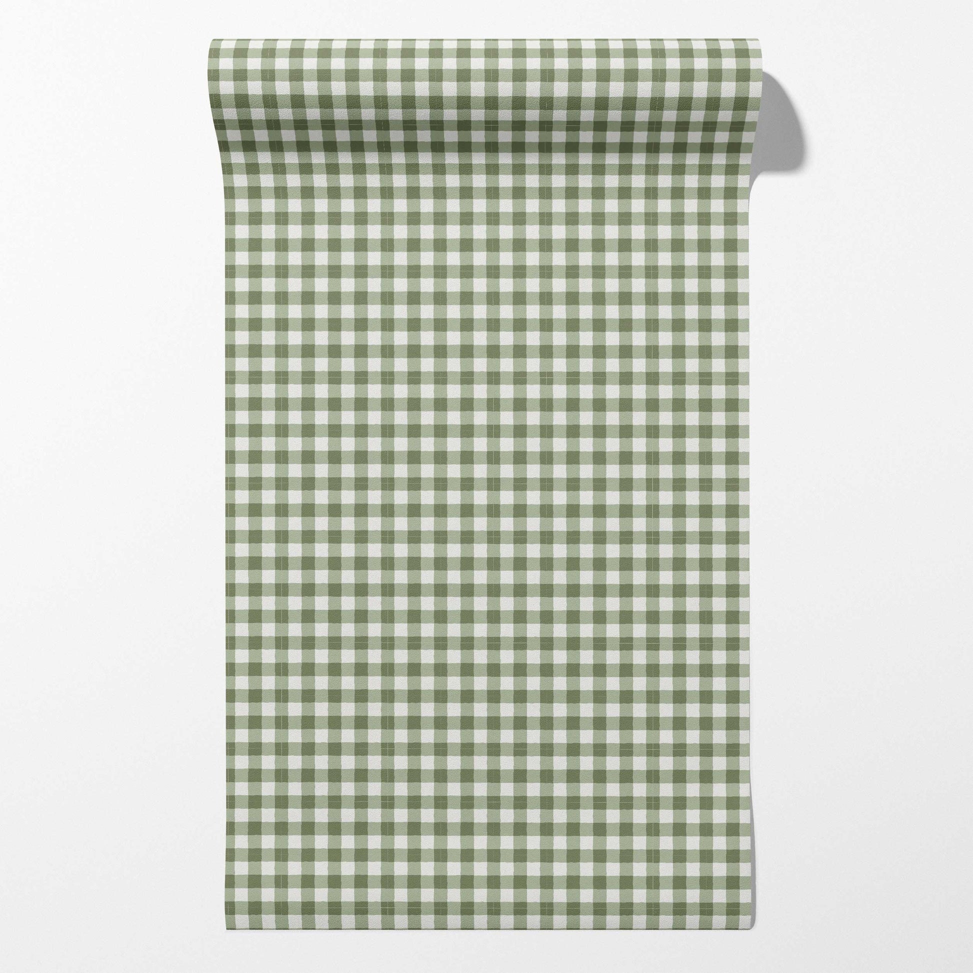 Garden Window Wallpaper in Pear Stem