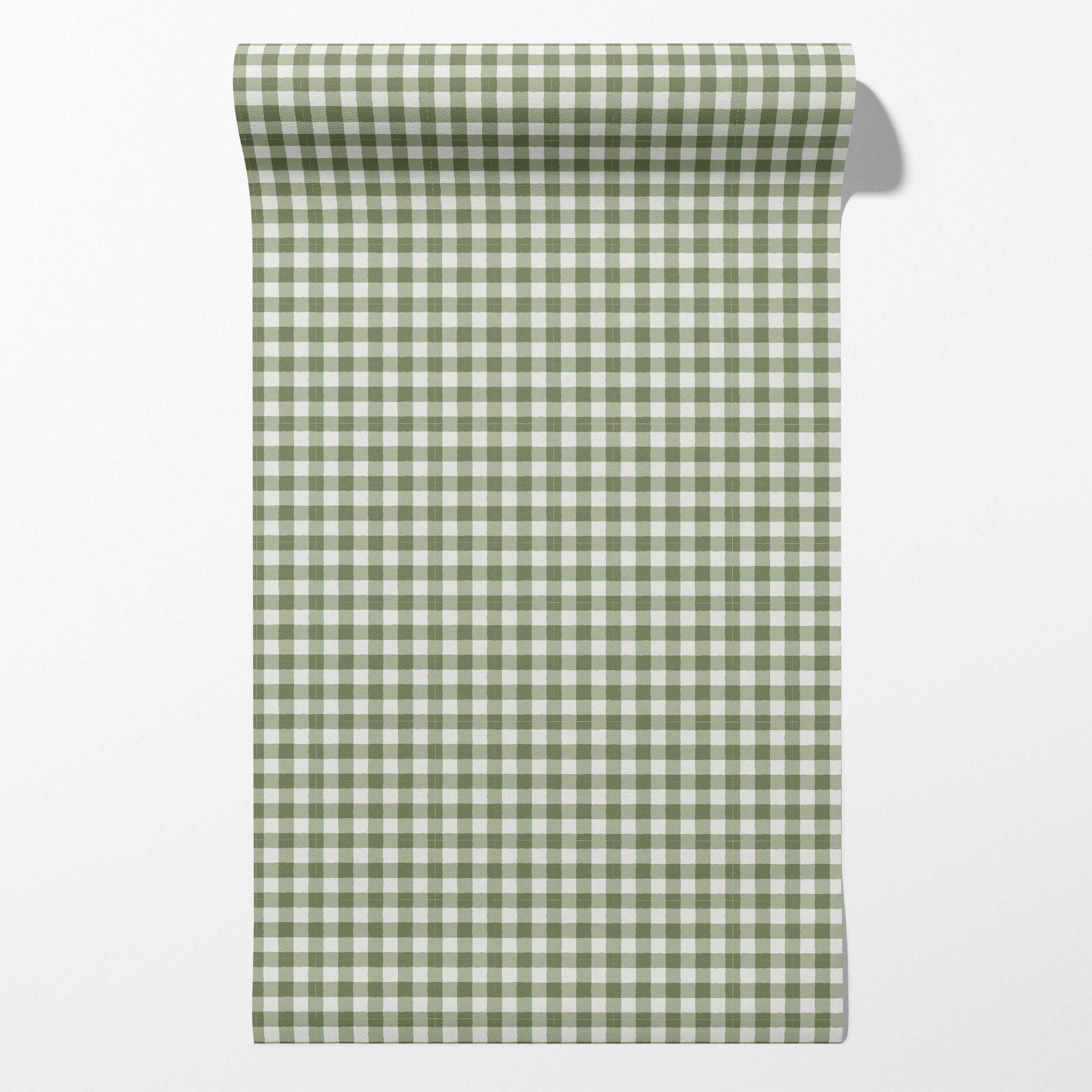 Garden Window Wallpaper in Pear Stem