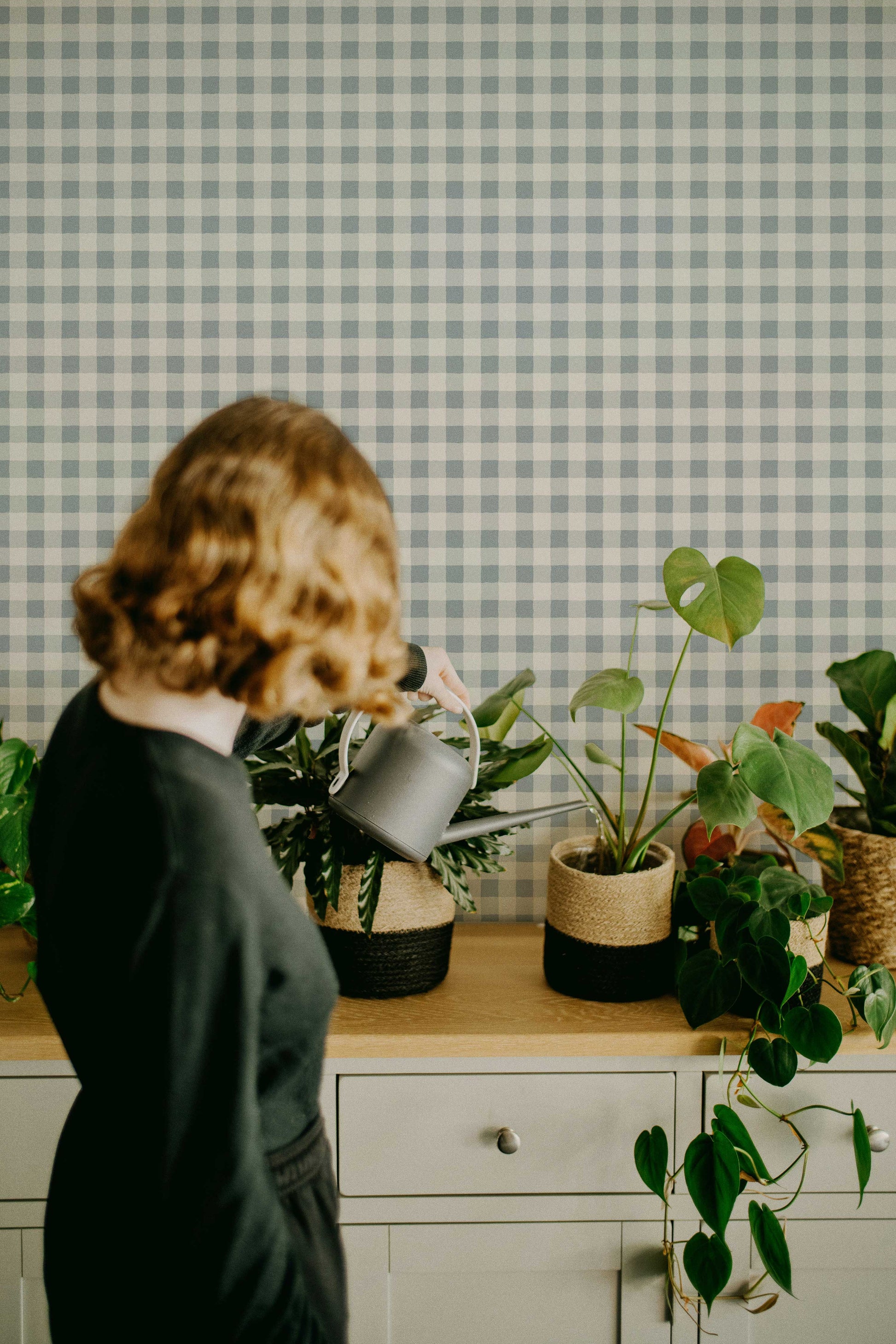 Garden Window in Misted Indigo
