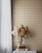 Glasshouse Stripe in Honey Cream