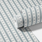 Glasshouse Stripe in Delft Ivory