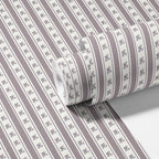 Glasshouse Stripe in Faded Mulberry