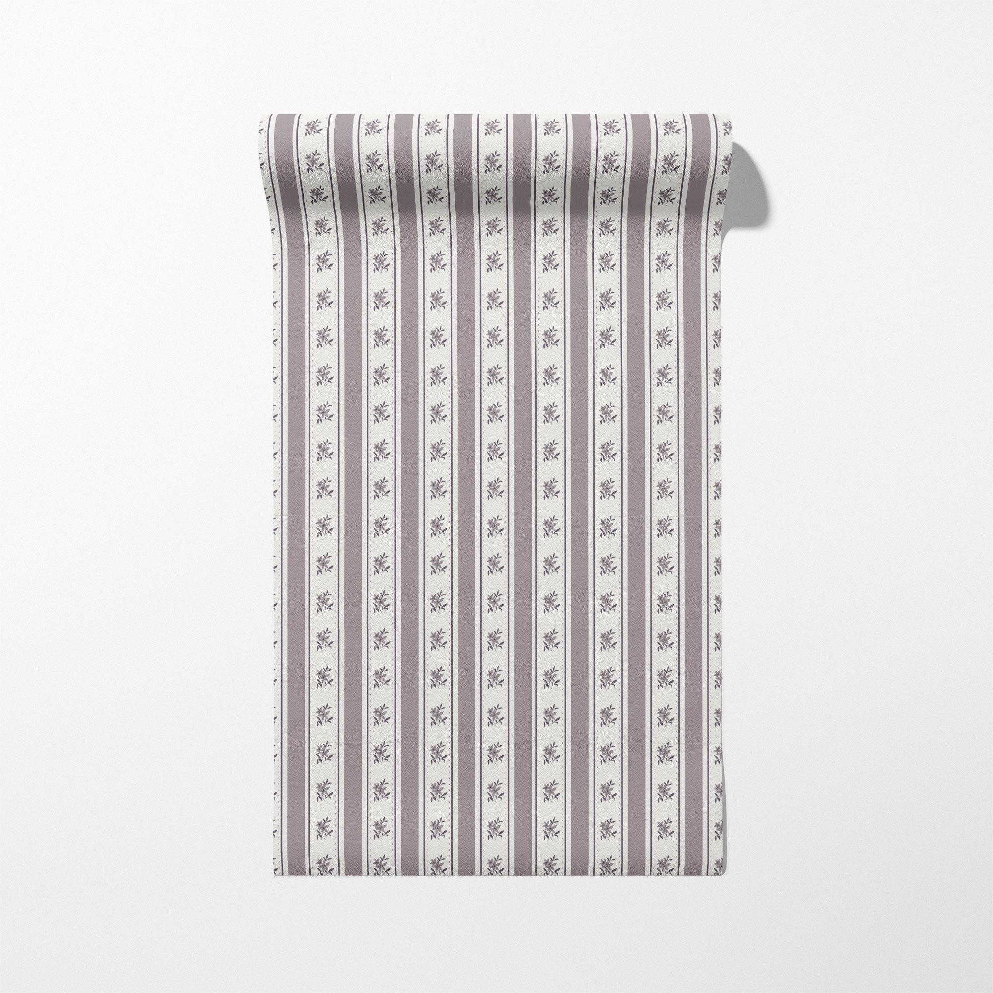 Glasshouse Stripe in Faded Mulberry
