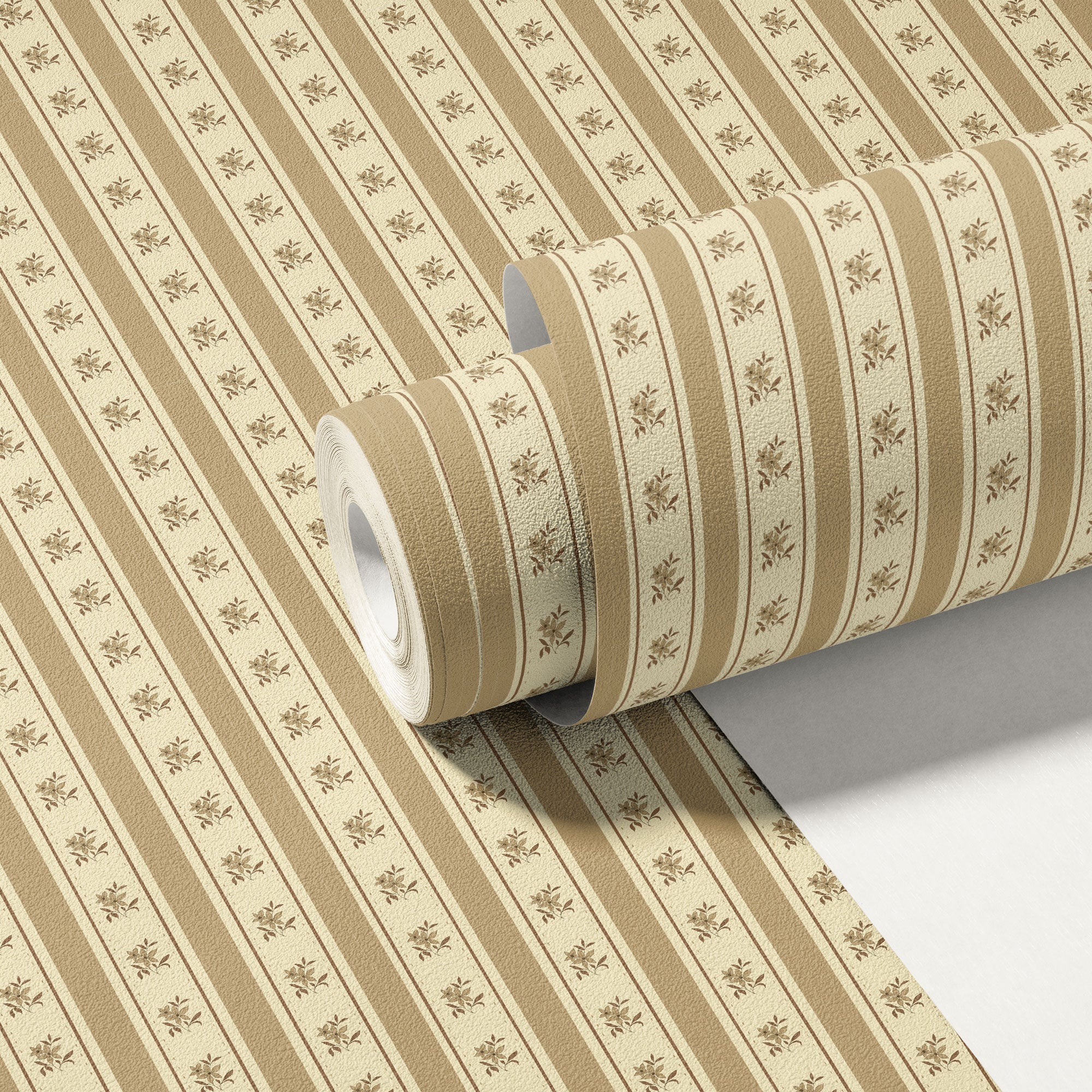 Glasshouse Stripe in Golden Stem