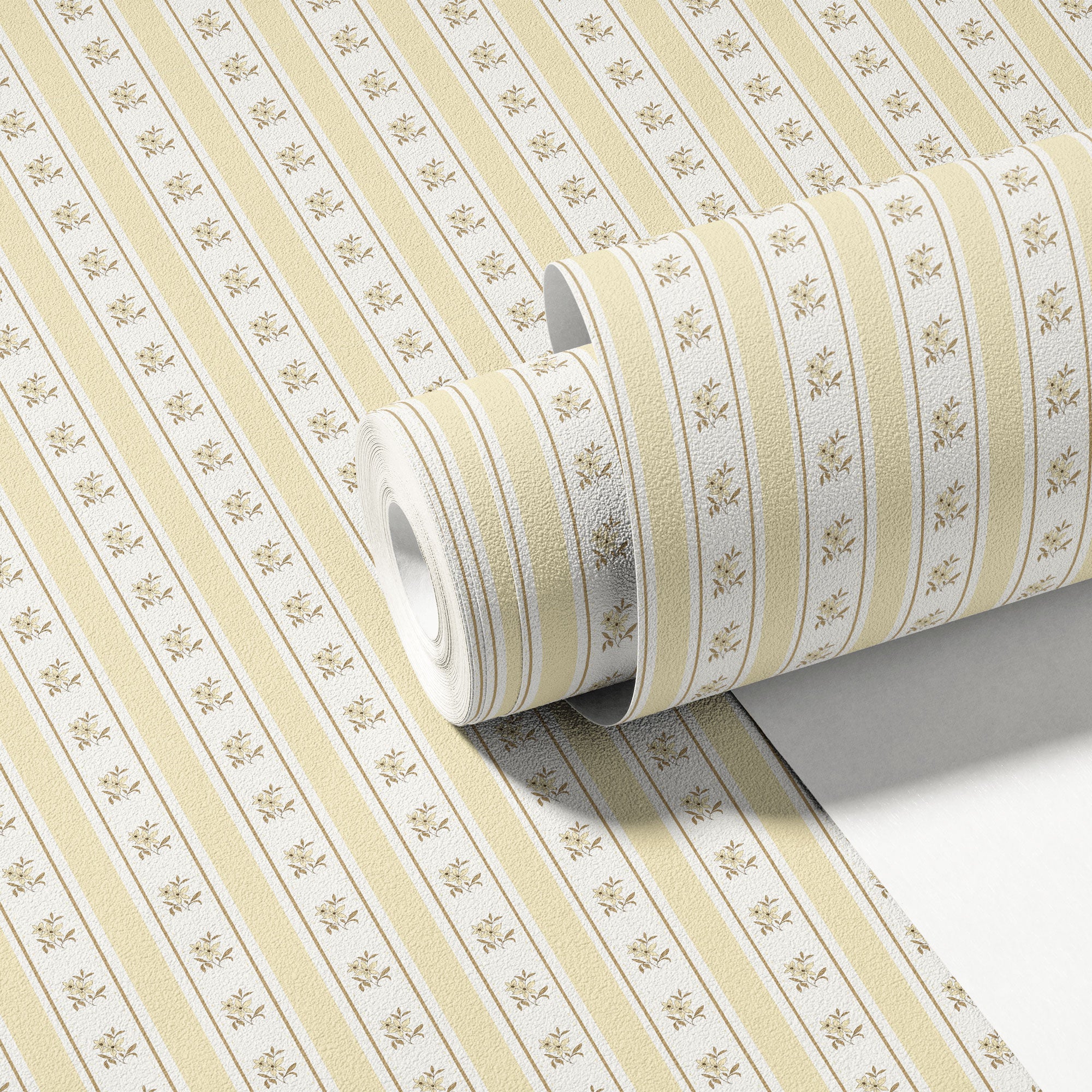 Glasshouse Stripe in Honey Cream