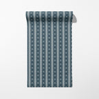Glasshouse Stripe in Nocturne Blue
