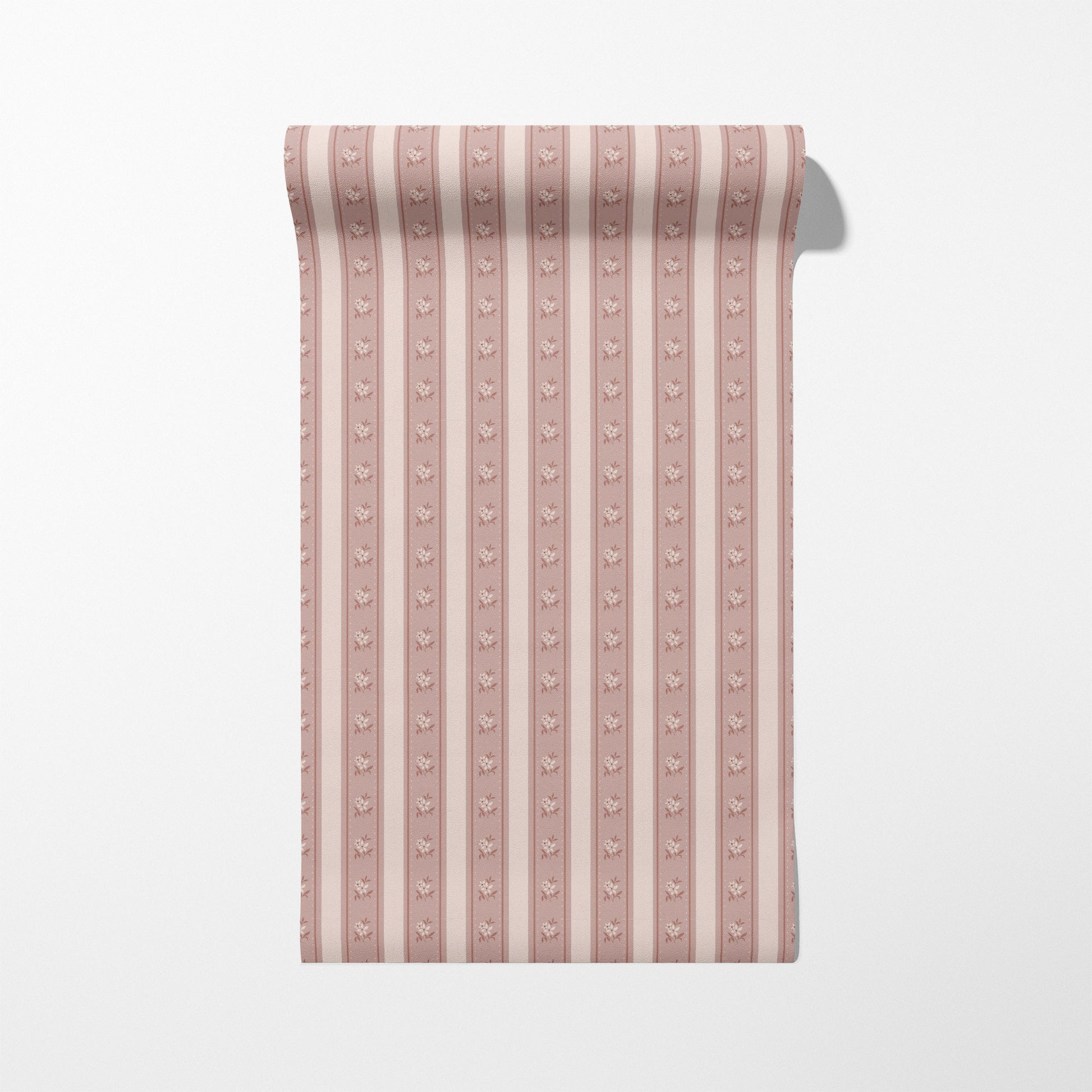 Glasshouse Stripe in Old Rose Clay