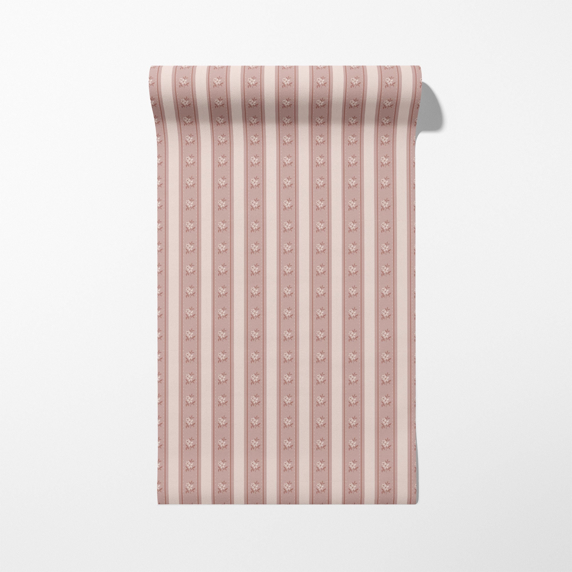 Glasshouse Stripe in Old Rose Clay