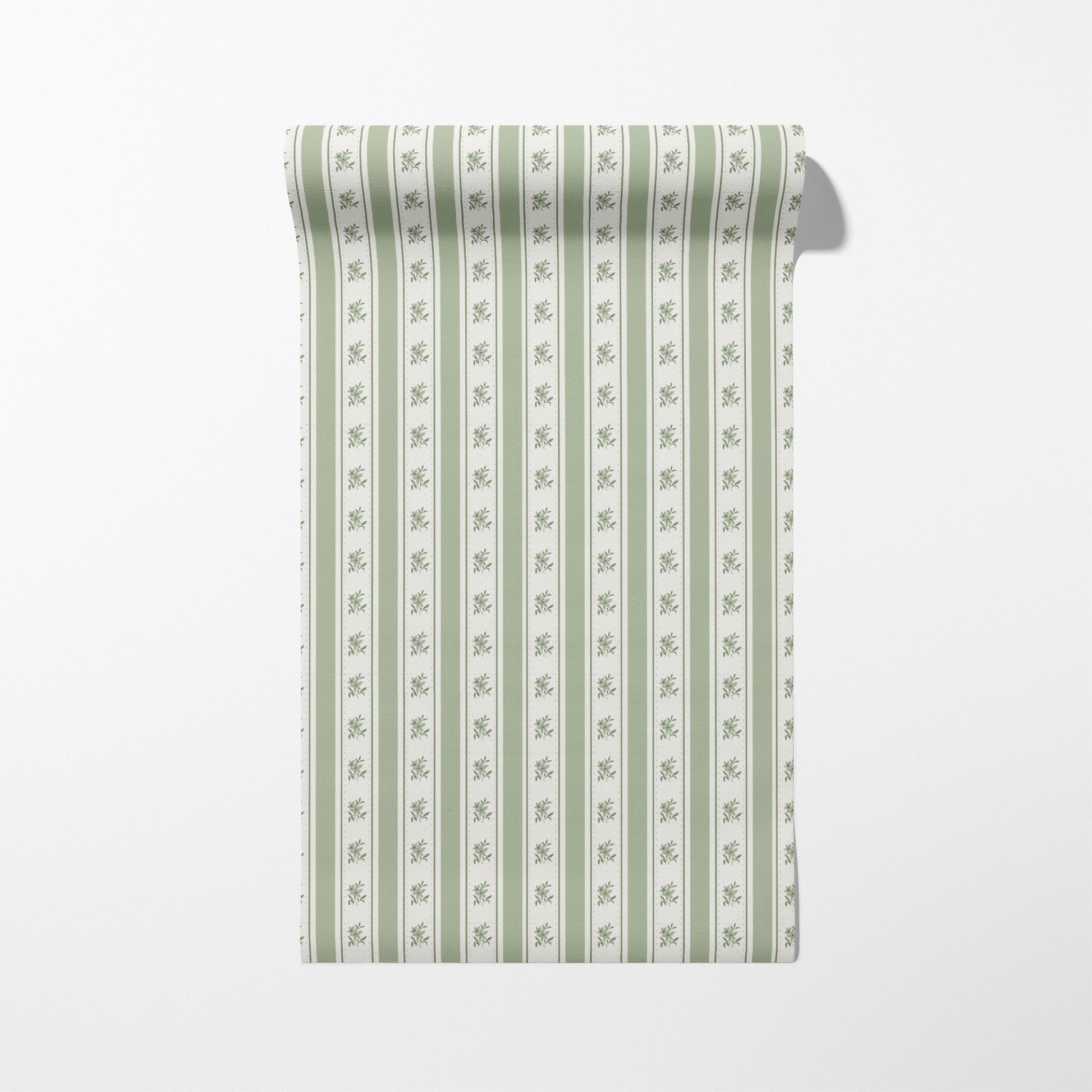 Glasshouse Stripe in Olive Feather