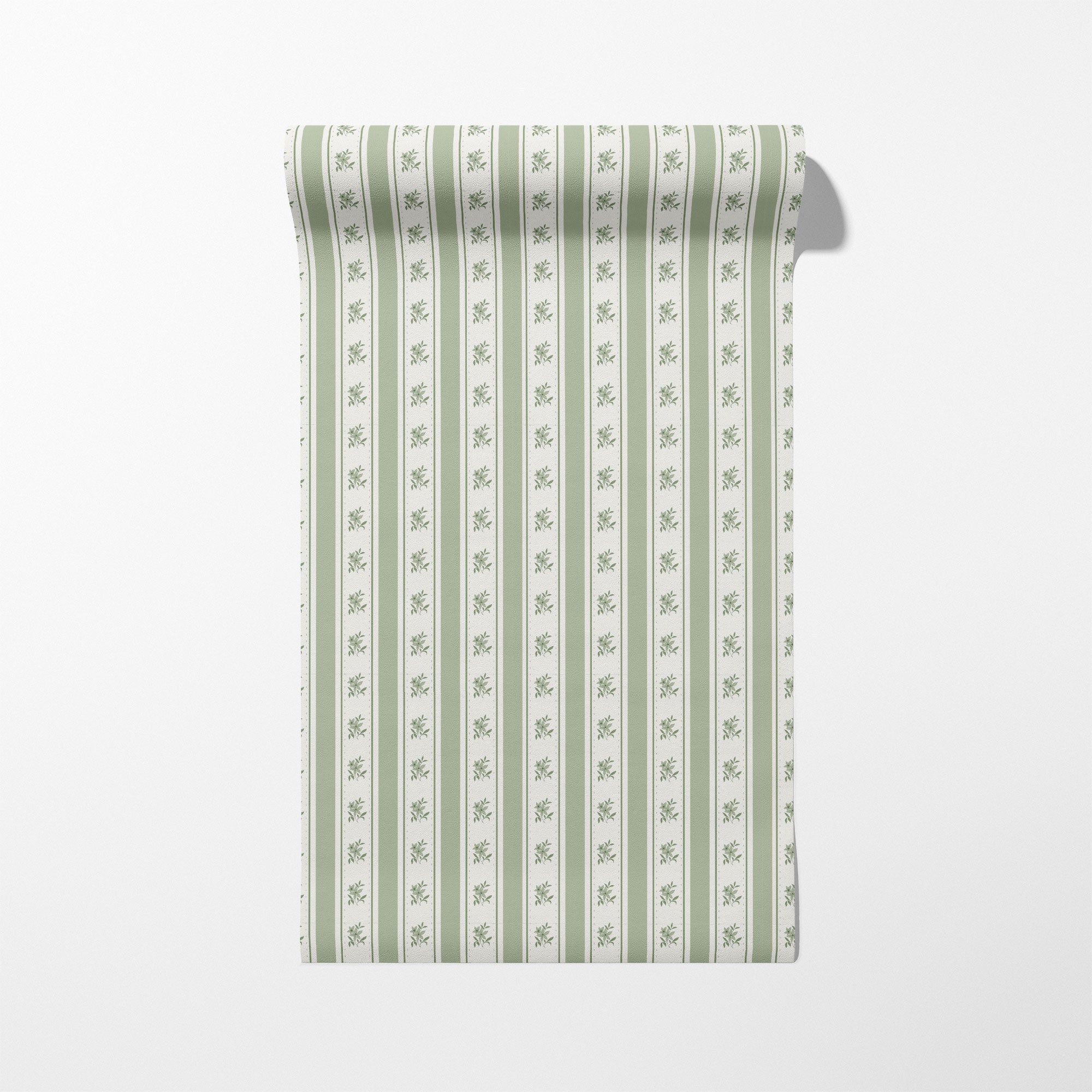 Glasshouse Stripe in Olive Feather