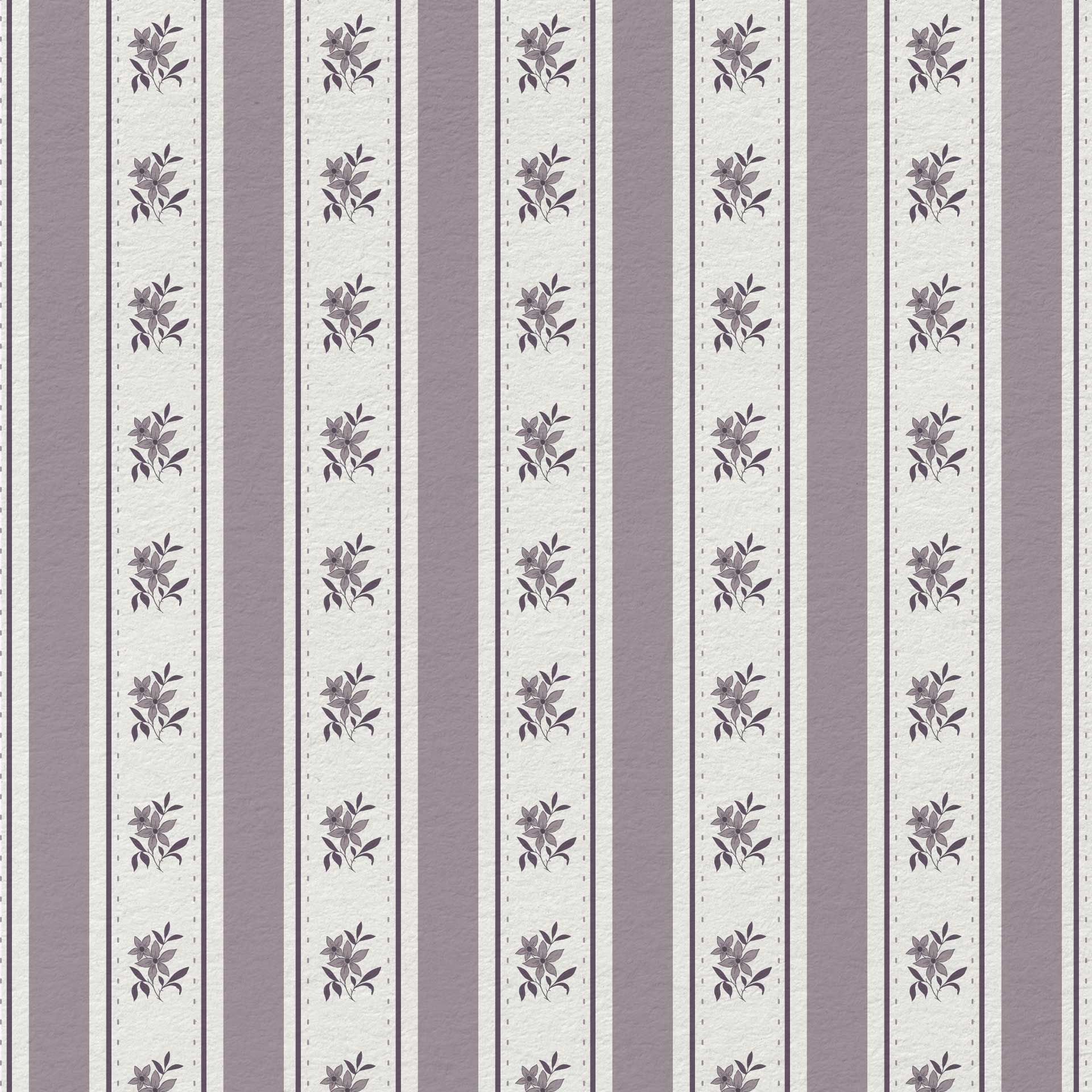 Glasshouse Stripe in Faded Mulberry