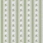 Glasshouse Stripe in Olive Feather