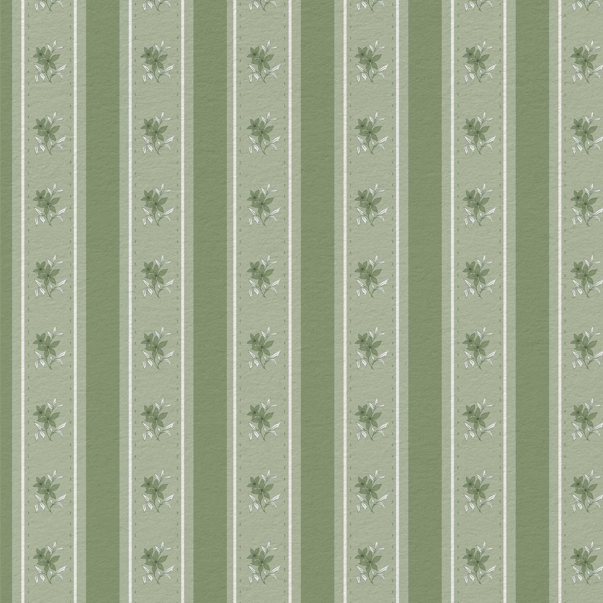 Glasshouse Stripe in Iron Sage