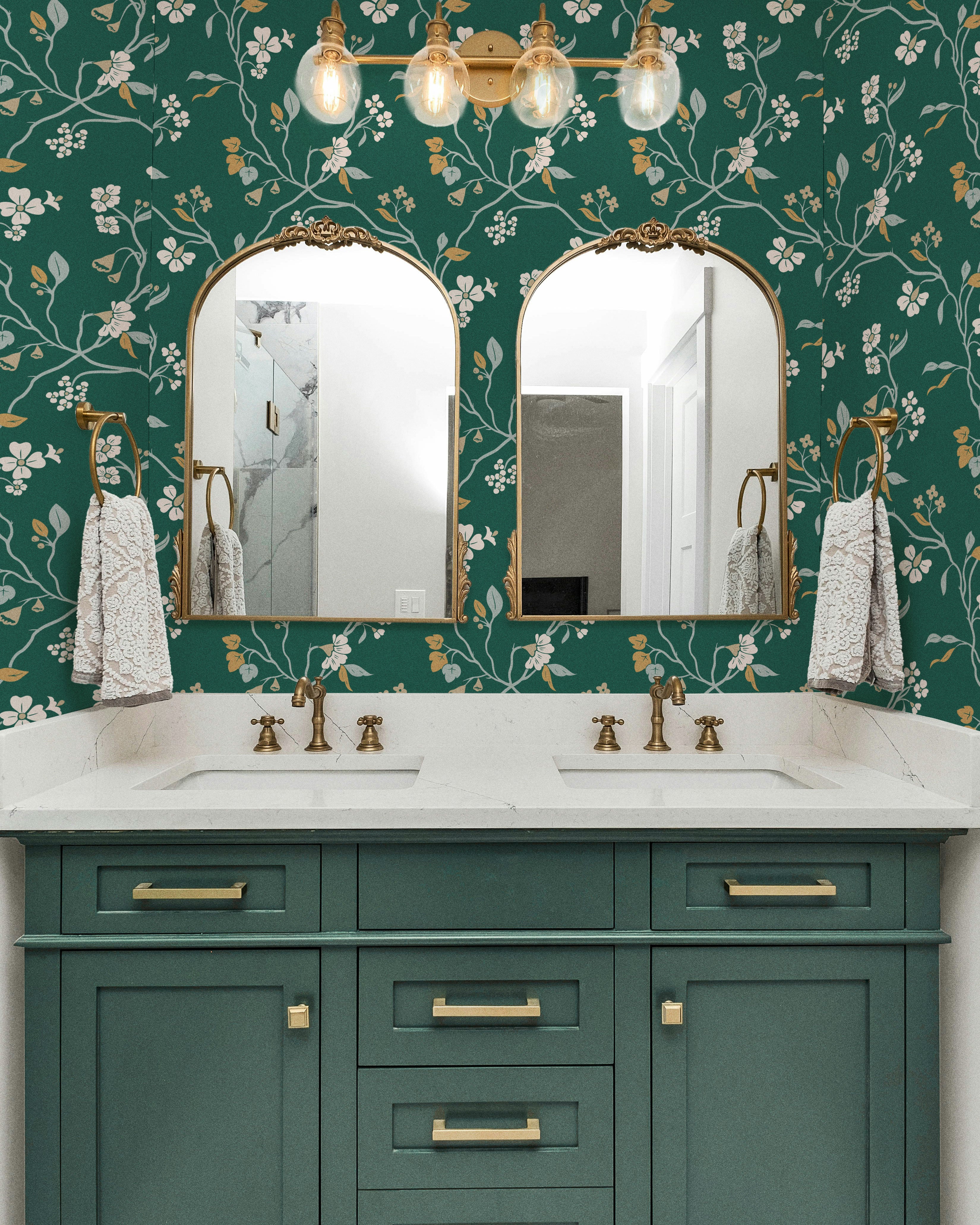 Lunaria Vine Wallpaper in Forest Glen