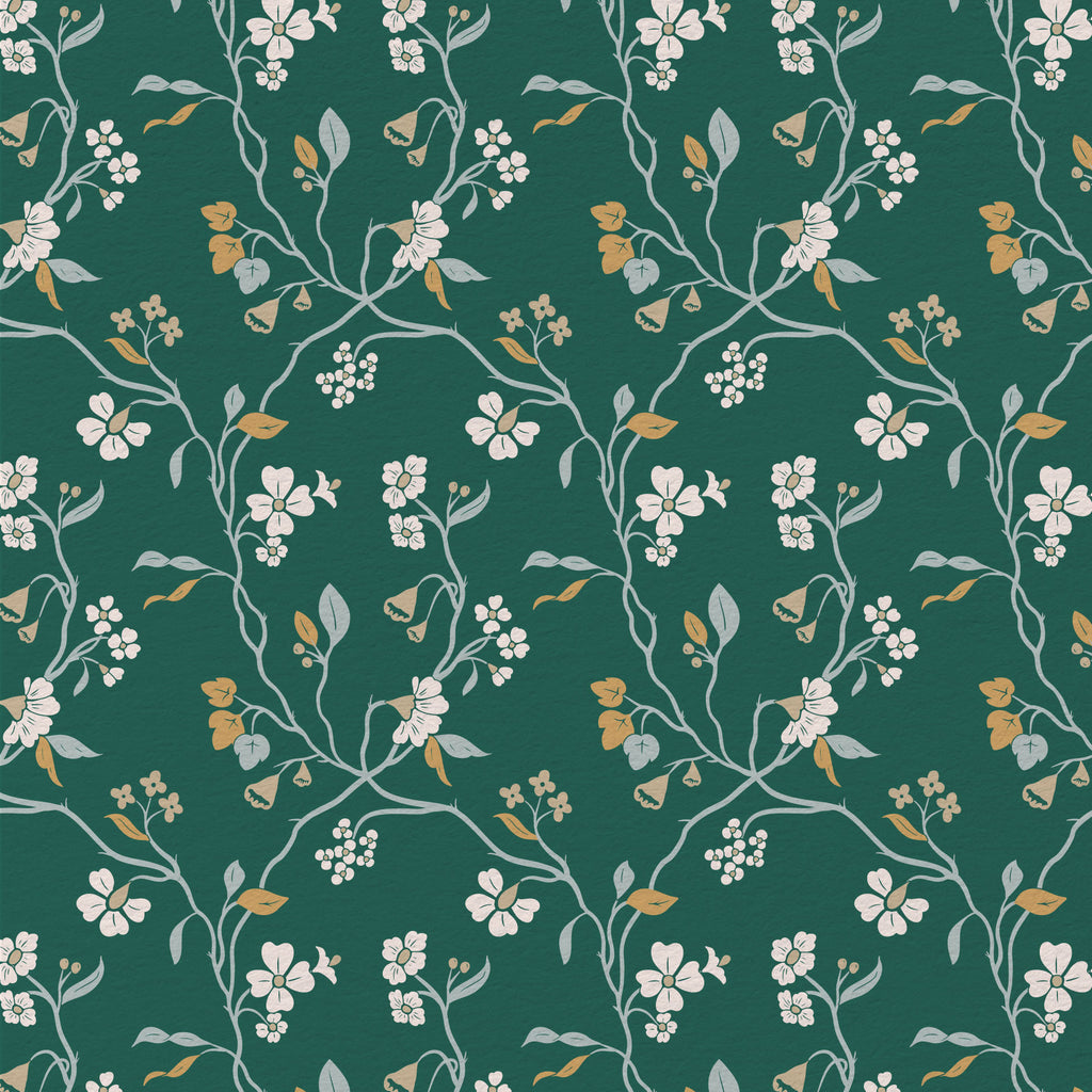Lunaria Vine Wallpaper in Forest Glen