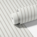 Moulding Line Wallpaper in Cool Taupe