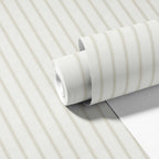 Moulding Line Wallpaper in Pale Cream