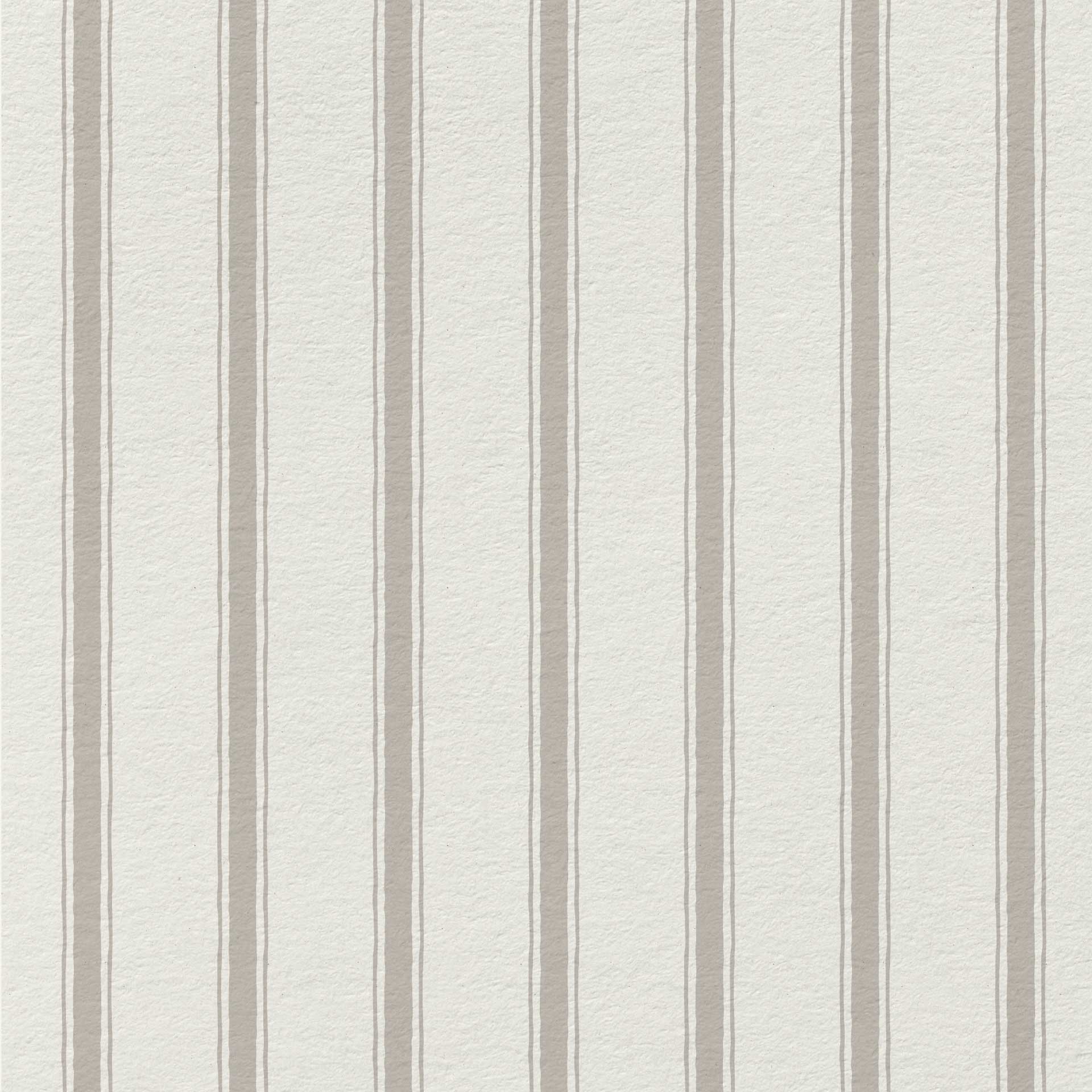 Moulding Line Wallpaper in Cool Taupe