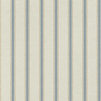 Moulding Line Wallpaper in Dusty Blue