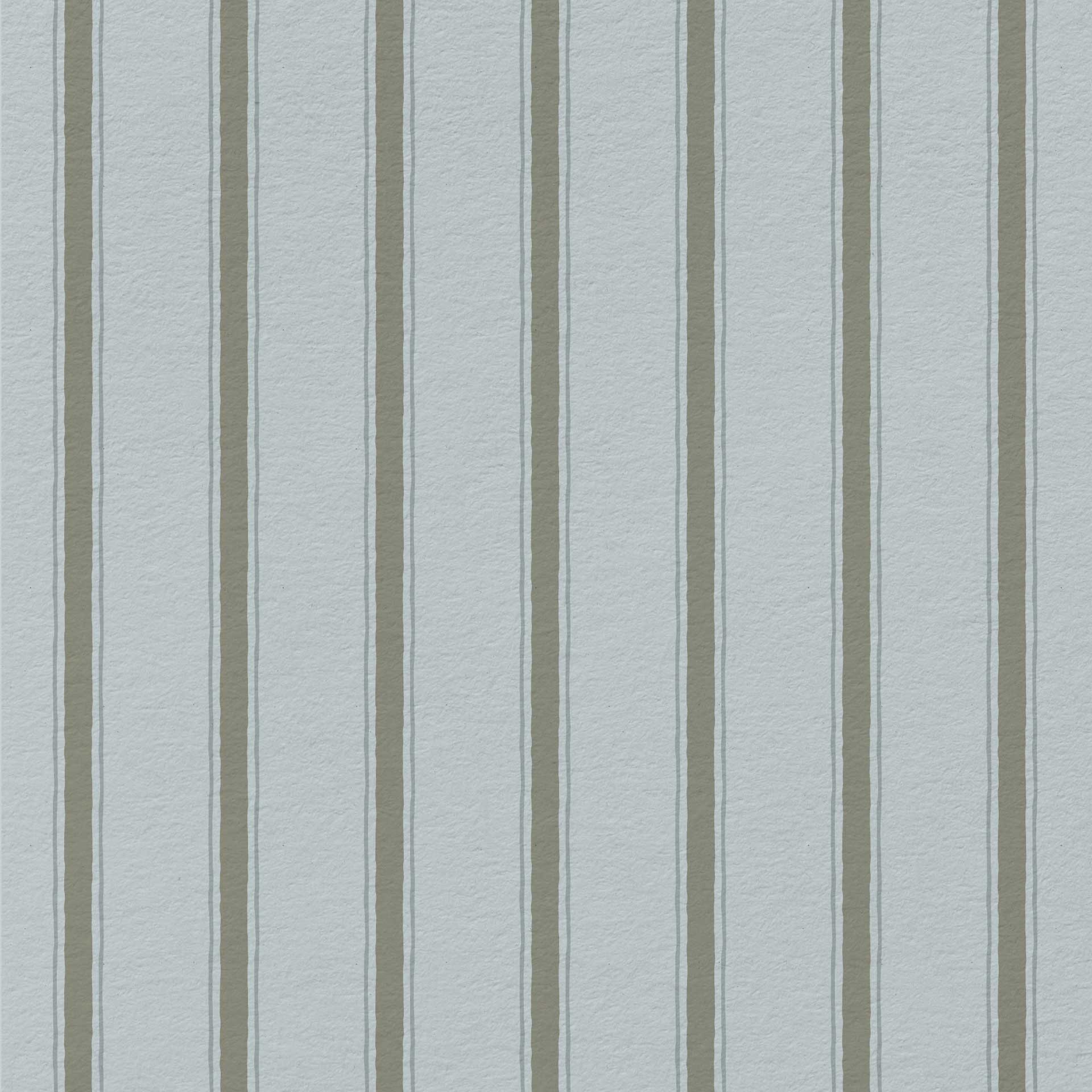Moulding Line Wallpaper in Stone Blue