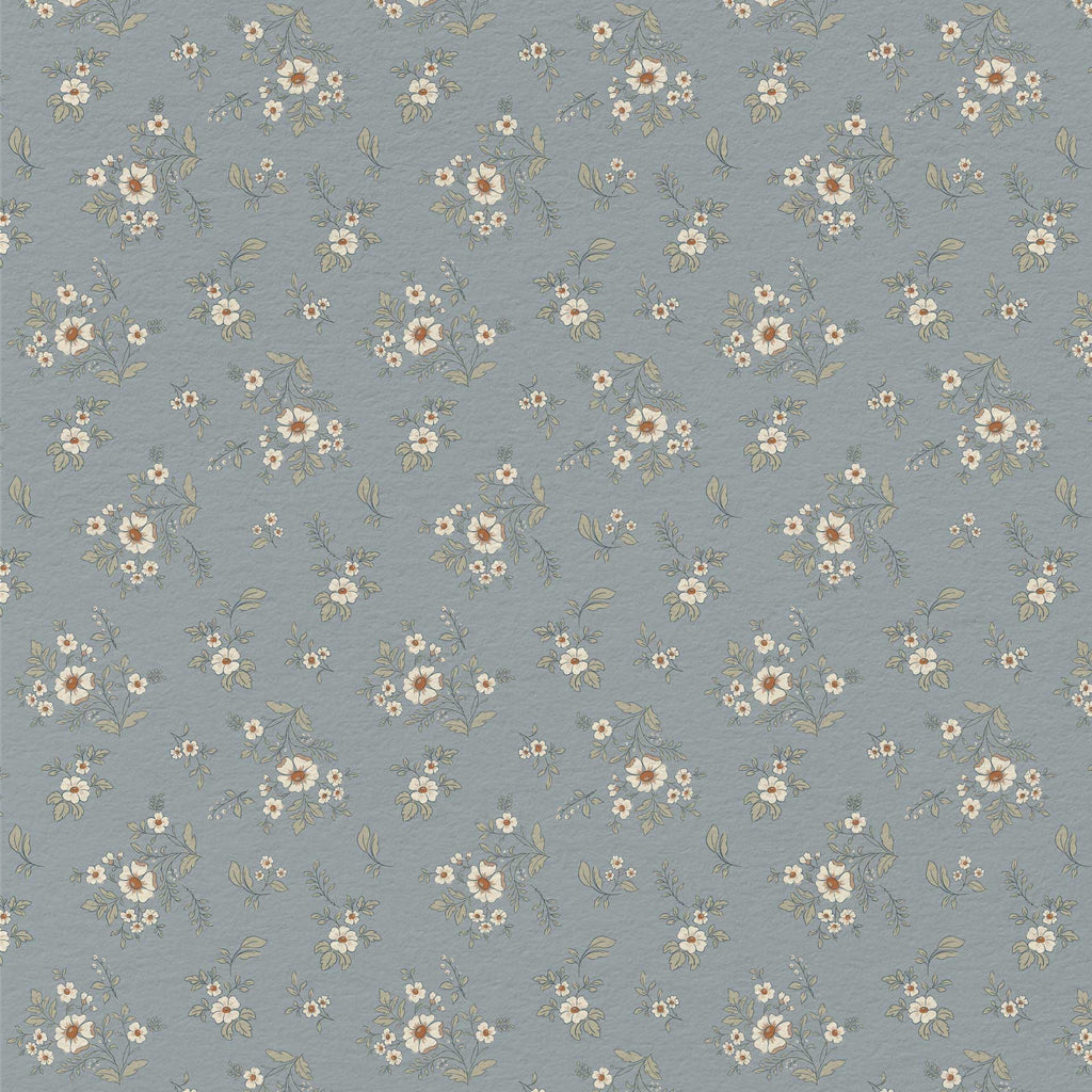 Primrose in Silver Blue