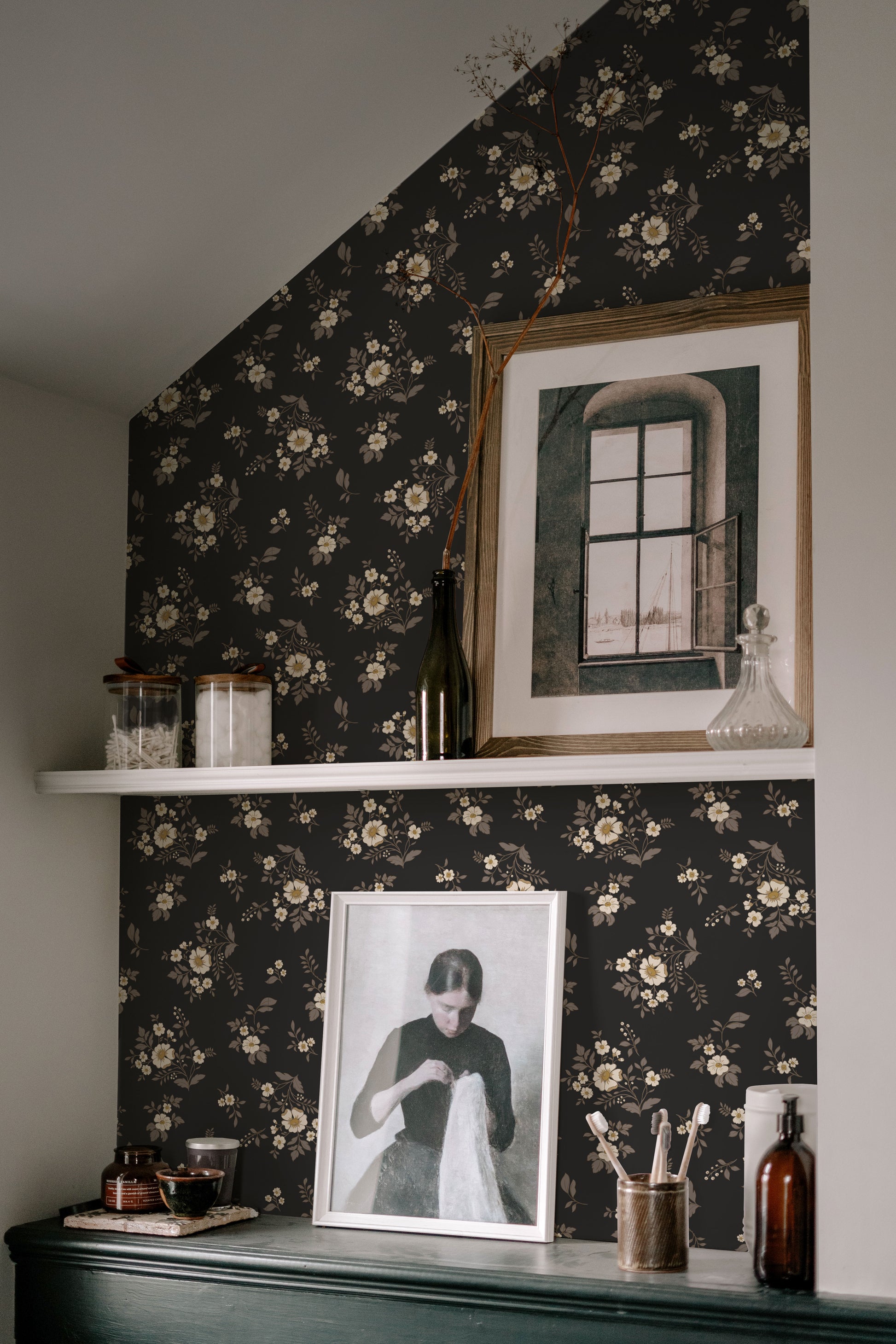 Primrose in Charcoal Gold