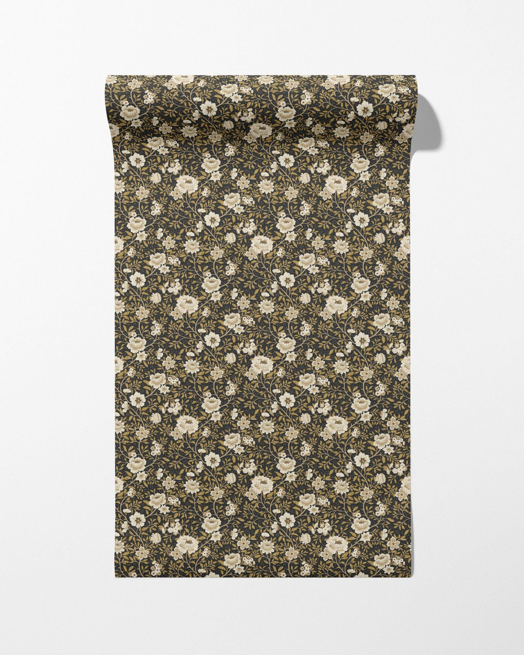 Annabelle Wallpaper in Charcoal Marigold - Riverpine