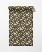 Annabelle Wallpaper in Charcoal Marigold - Riverpine