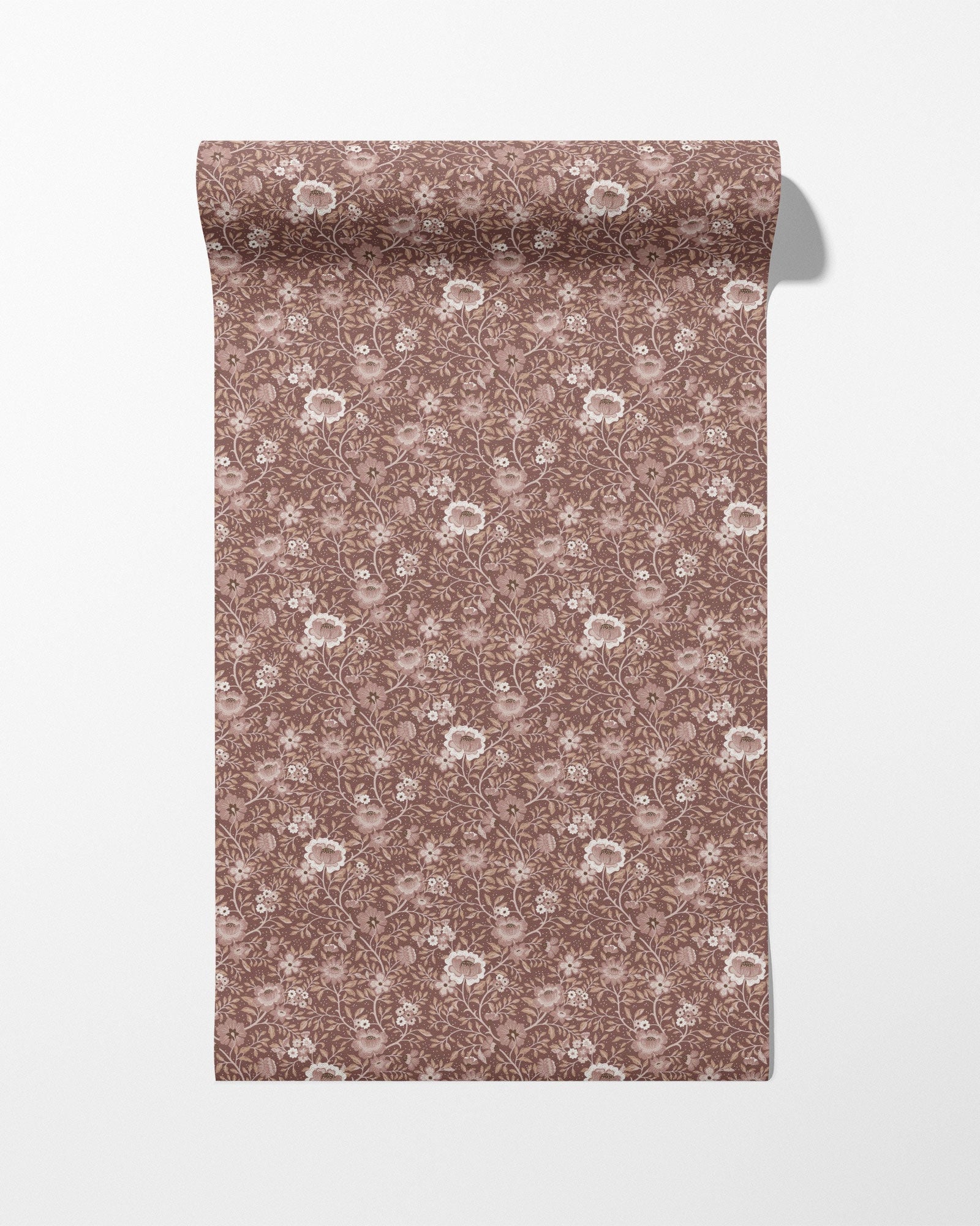 Annabelle Wallpaper in Plumwood Rose - Riverpine