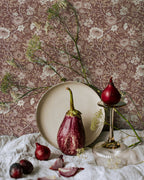 Annabelle Wallpaper in Plumwood Rose - Riverpine