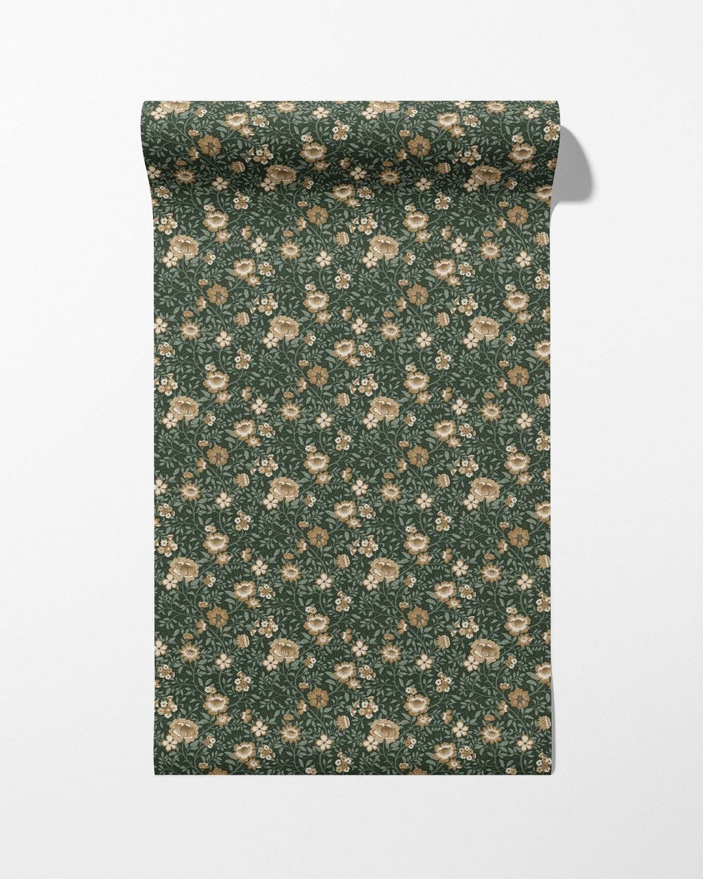 Annabelle Wallpaper in Woodland Green - Riverpine