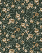 Annabelle Wallpaper in Woodland Green - Riverpine