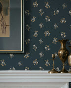 Ashthorn Wallpaper Blue Note - Riverpine
