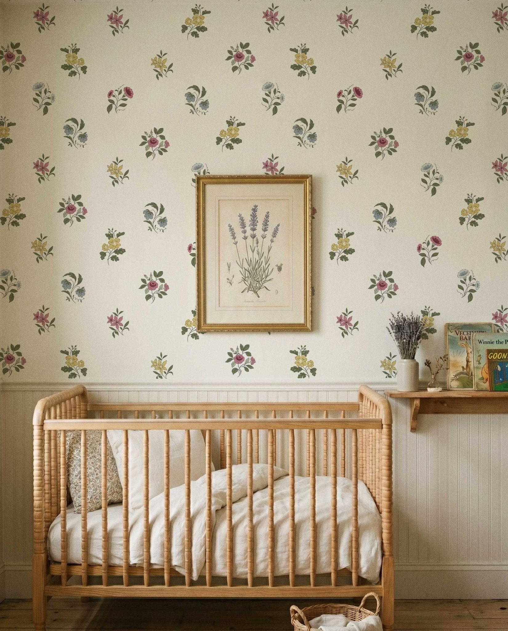 Ashthorn Wallpaper in Painted Ivory - Riverpine