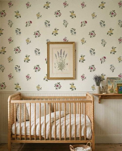 Ashthorn Wallpaper in Painted Ivory - Riverpine